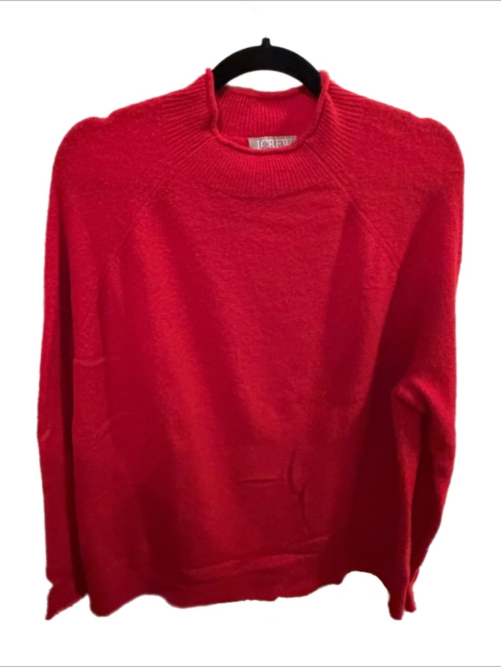 J.Crew Red Rollneck Sweater in Supersoft Yarn Size XXL
